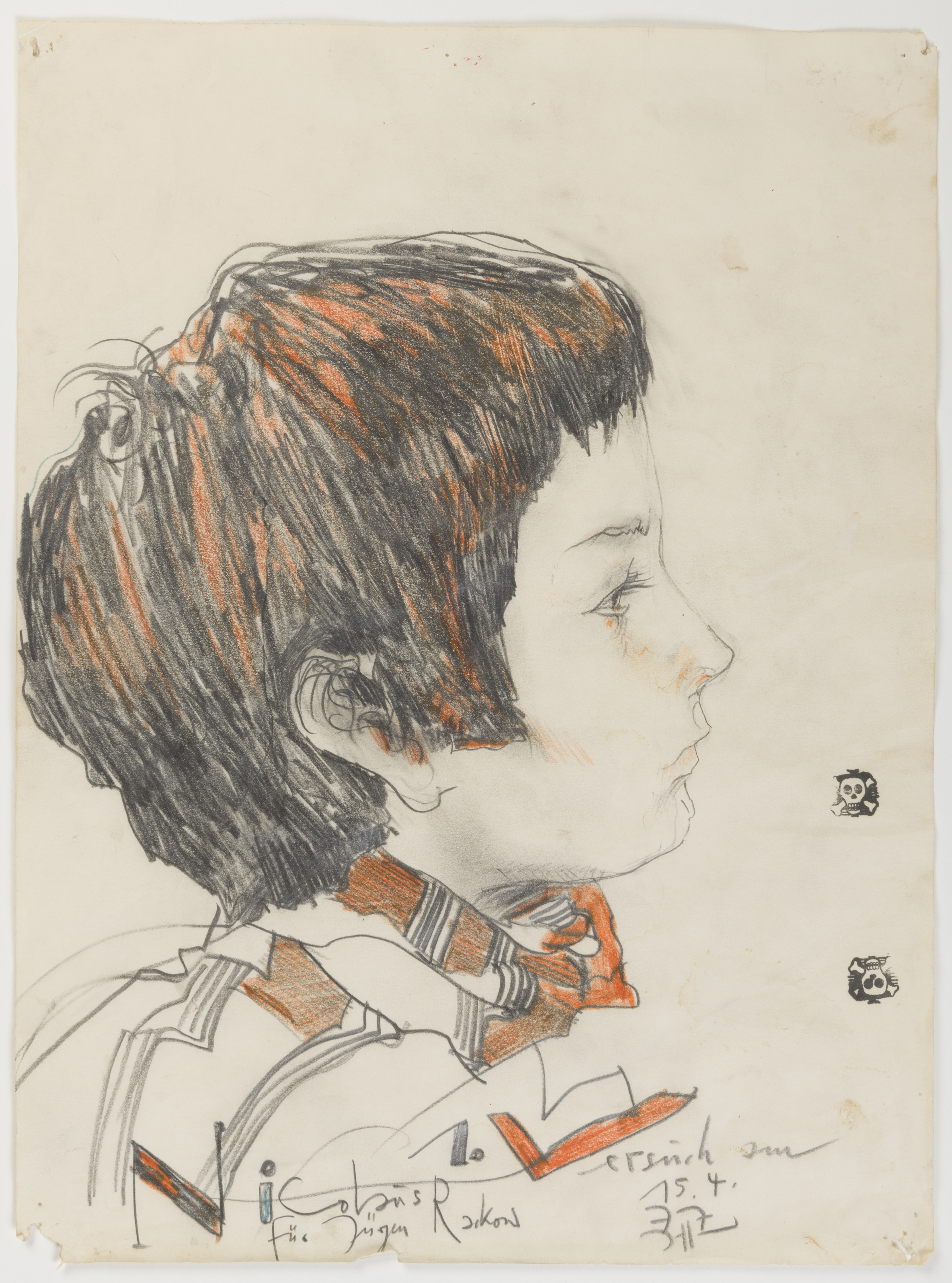 Nicobus 1. Versuch (Portrait of Nicolaus Rackow)